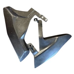 Avgasskydd kolfiber (par), Monster S2R/S4R